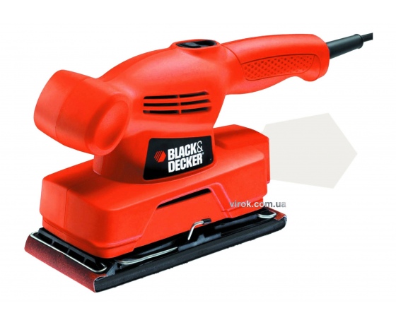 Фото 2 - Шліфмашина вібраційна Black+Decker 135 Вт