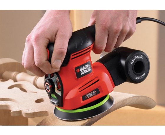 Фото 3 - Шліфмашина вібраційна Black+Decker 220 Вт