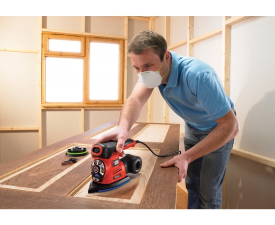 Фото 4 - Шліфмашина вібраційна Black+Decker 220 Вт