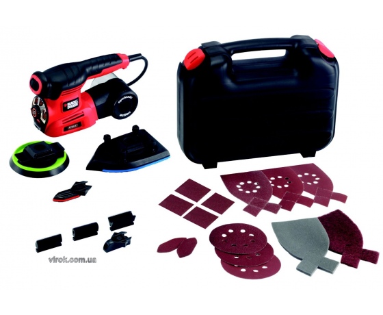 Фото 6 - Шліфмашина вібраційна Black+Decker 220 Вт