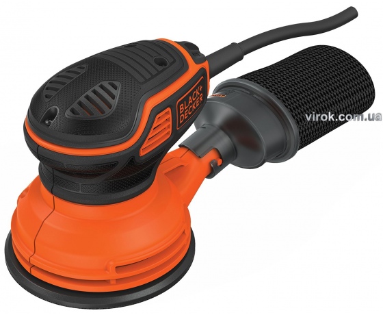 Фото 2 - Шліфмашина ексцентрикова Black+Decker 240 Вт