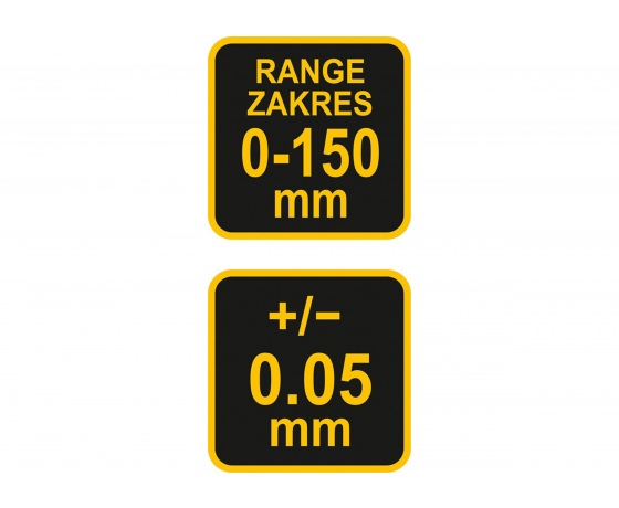 Фото 3 - Штангенциркуль механічний VOREL 150 мм