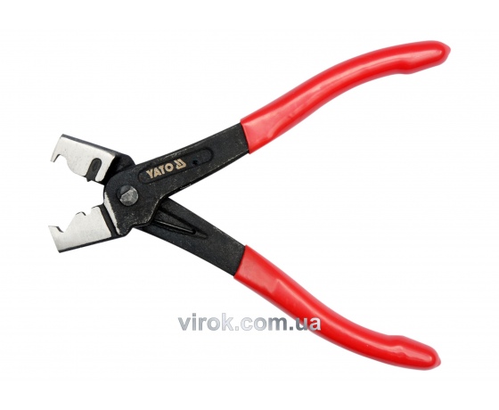 Фото 2 - Щипці для затискання шлангових хомутів YATO 170 мм