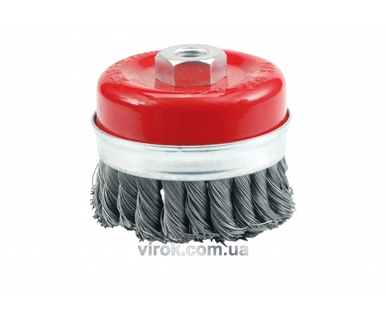 Фото 2 - Щітка-крацовка VOREL Ø=100 мм з гайкою М14