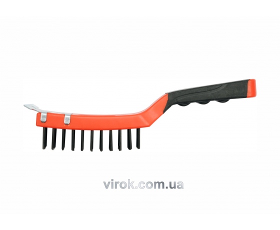 Фото 2 - Щітка сталева YATO 200 мм 4 ряди