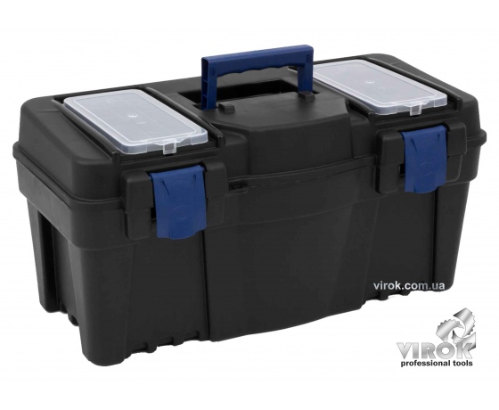 Фото 2 - Ящик для інструментів з органайзером пластиковий Caliber 22