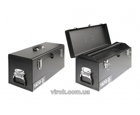 Фото 2 - Ящик для інструментів металевий YATO 510 х 220 х 240 мм