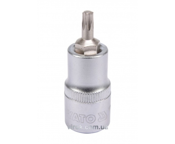 Фото 2 - Головка торцева з насадкою викрутковою TORX YATO 1/2