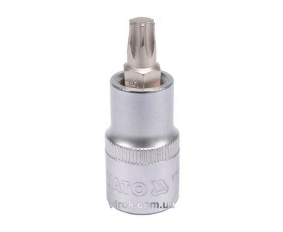 Фото 2 - Головка торцева з насадкою викрутковою TORX YATO 1/2