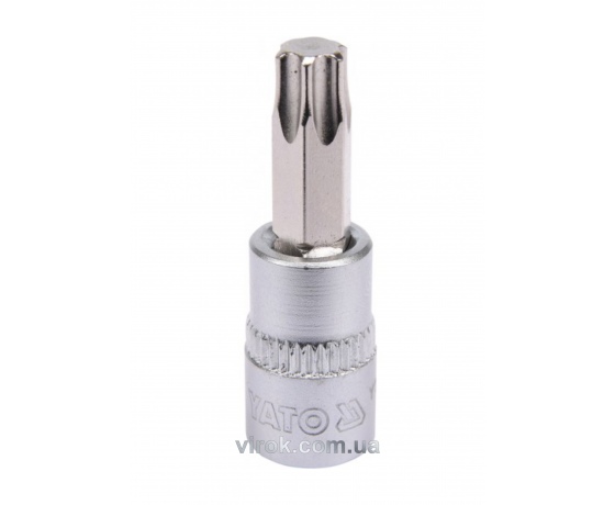 Фото 2 - Головка торцева з насадкою викрутковою TORX YATO 1/4