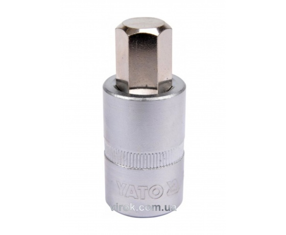 Фото 2 - Головка торцева з насадкою викрутковою HEX YATO 1/2