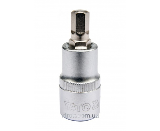 Фото 2 - Головка торцева з насадкою викрутковою HEX YATO 1/2