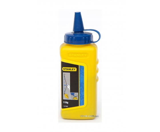 Фото 2 - Крейда порошкова STANLEY синя 115 г