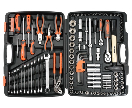 Фото 2 - Набір інструментів STHOR 122 предмета