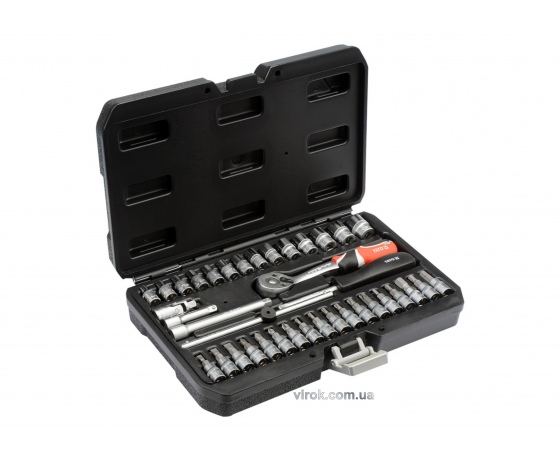 Фото 3 - Набір торцевих головок YATO 38 предметів