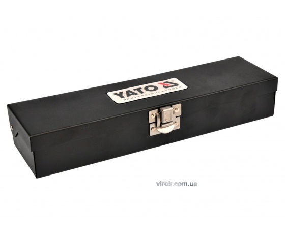 Фото 4 - Набір головок торцевих YATO ТОRХ Е10-Е24 9 предметів