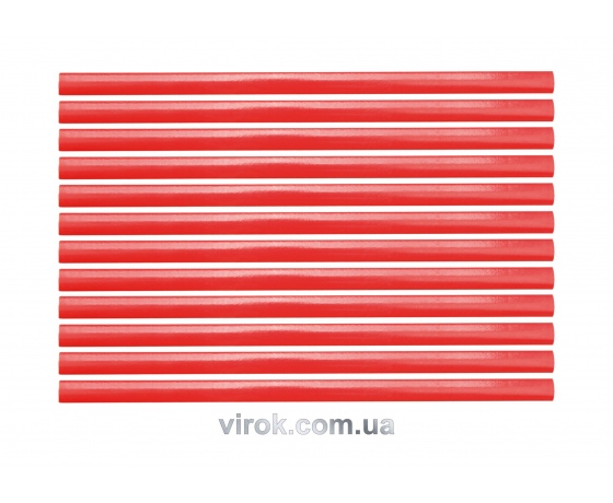 Фото 2 - Олівці графітні столярні VOREL 18 см 12 шт