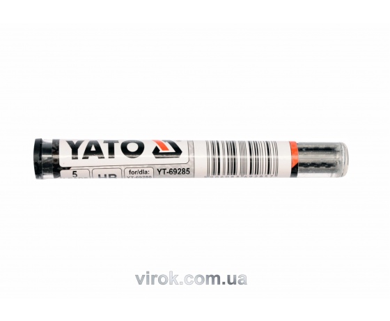 Фото 2 - Стержні графітні HB YATO 5 шт