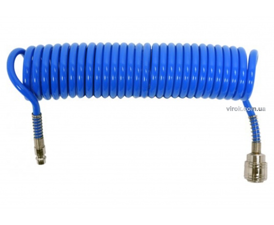 Фото 2 - Шланг пневматичний спіральний поліуретановий YATO 5.5 х 8 мм 5 м