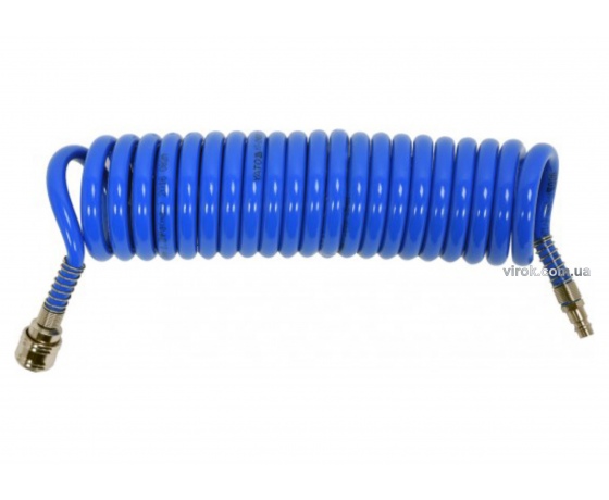 Фото 2 - Шланг пневматичний спіральний поліуретановий YATO 8 х 12 мм 5 м