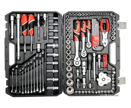 Фото 2 - Набір інструментів YATO 126 шт