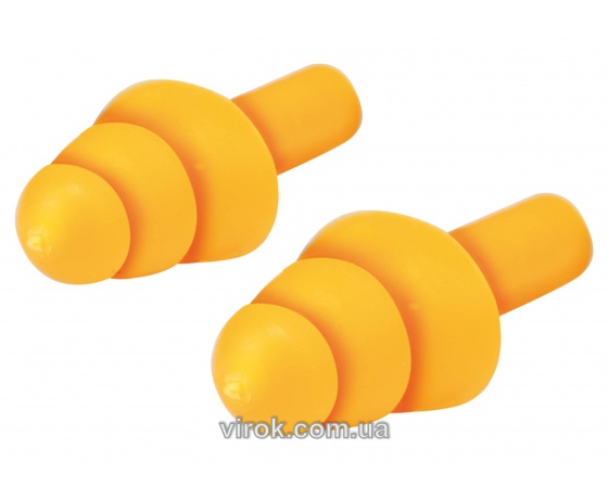 Фото 2 - Протишумові беруши YATO силіконові 5 пар