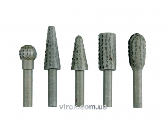 Фото 2 - Набір фрез по дереву VOREL 6 мм 5 шт