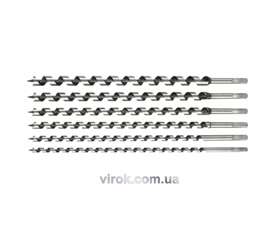Фото 2 - Набір спіральних свердл по дереву STHOR 10-20 мм 460 мм 6 шт