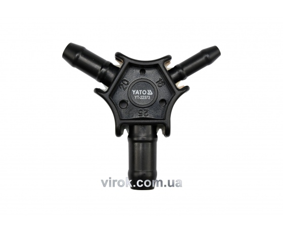 Фото 2 - Калібратор-трійник для труб PEX-AL-PEX або PERT-AL-PERT YATO 16-20-25 мм