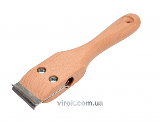 Фото 2 - Цикля VOREL з деревяною ручкою 40 мм