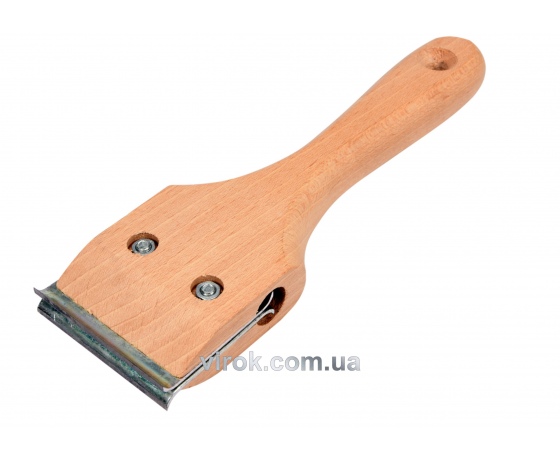 Фото 2 - Цикля VOREL з деревяною ручкою 60 мм