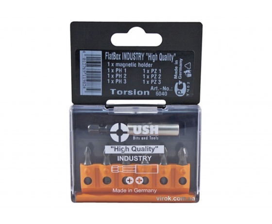 Фото 2 - Набір насадок викруткових USH з магнітним тримачем 7 шт