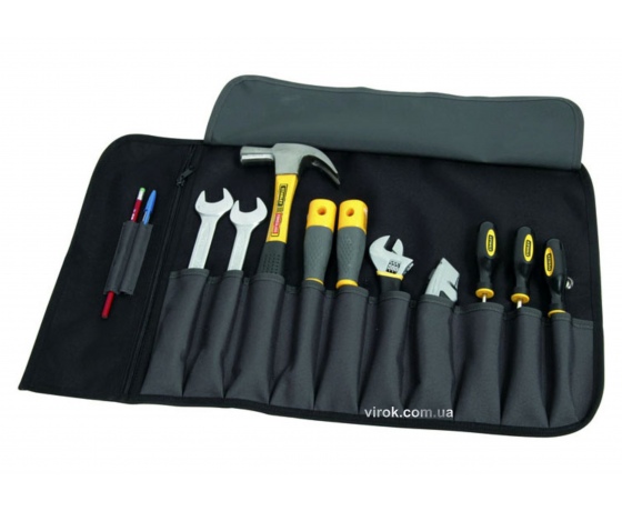 Фото 2 - Чохол нейлоновий для інструментів STANLEY з 12 відділеннями 64 х 38.5 см