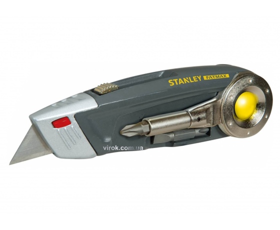 Фото 2 - Ніж 4 в 1 STANLEY плоскогубці, викрутковий тримач, двостороння насадка