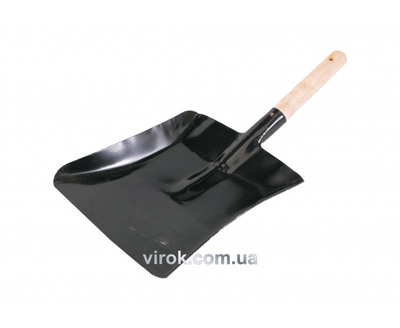 Фото 2 - Лопата совкова з дерев'яною ручкою VOREL 46 x 24 x 22 см