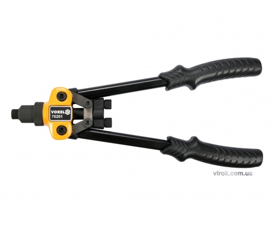 Фото 2 - Заклепочник дворучний VOREL для нітів Ø=3.2, 4, 4.8 мм 300 мм