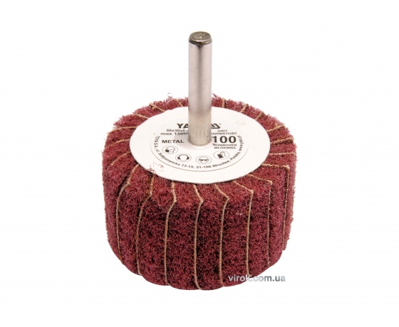 Фото 2 - Круг шліфувальний пелюстковий для дрилі YATO 50 х 30 х 6 мм К200