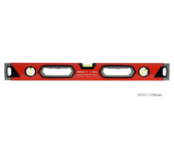 Фото 3 - Рівень алюмінієвий YATO 60 cм