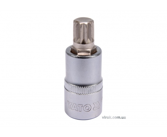 Фото 2 - Головка торцева з насадкою викрутковою SPLINE YATO 1/2