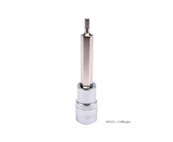 Фото 2 - Головка торцева з насадкою викрутковою SPLINE YATO 1/2