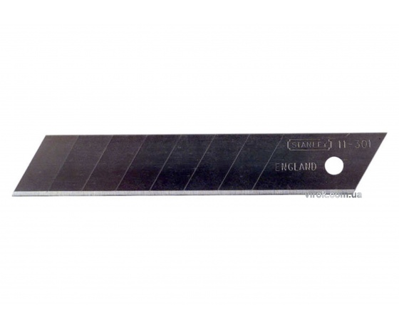 Фото 2 - Лезо з відломними сегментами STANLEY 18 мм 5 шт