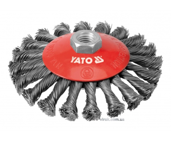 Фото 2 - Щітка-крацовка YATO Ø125 мм