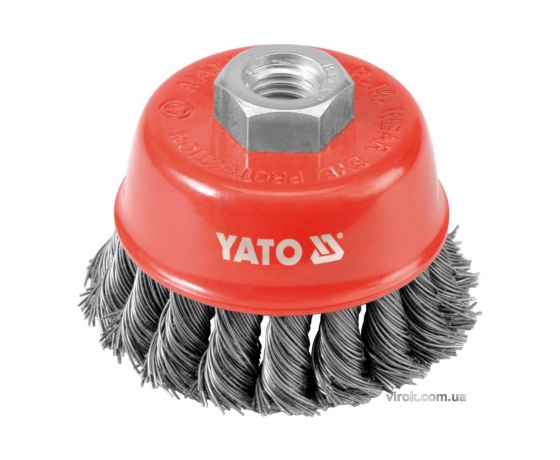 Фото 2 - Щітка-крацовка чашкоподібна YATO Ø60 мм