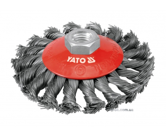 Фото 2 - Щітка-крацовка YATO Ø100 мм