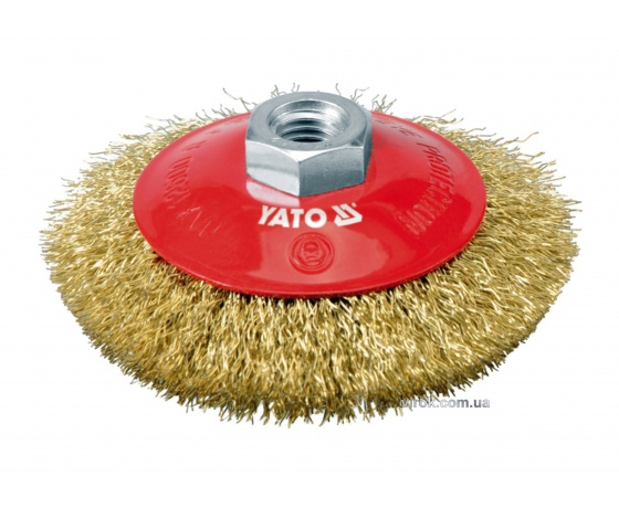 Фото 2 - Щітка-крацовка YATO Ø100 мм