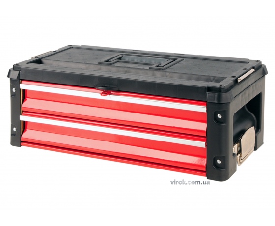 Фото 2 - Ящик-секція для інструментів до валізи YT-09101 YATO з 2 висувними шухлядами 390 х 215 х 60 мм