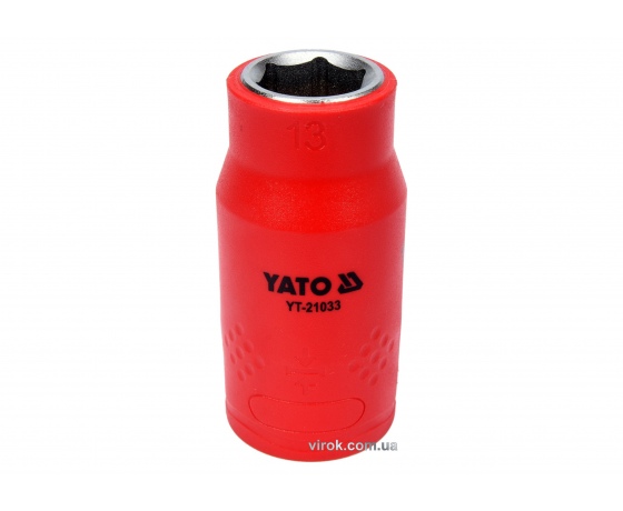 Фото 2 - Головка торцева шестигранна діелектрична YATO 1/2