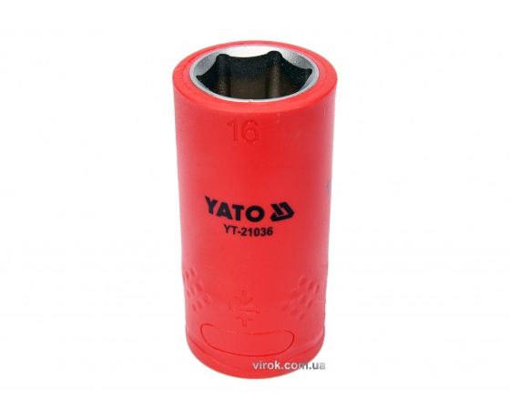 Фото 2 - Головка торцева шестигранна діелектрична YATO 1/2