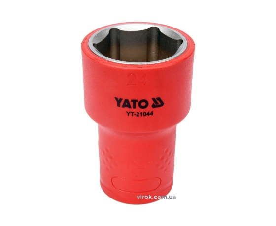 Фото 2 - Головка торцева шестигранна діелектрична YATO 1/2