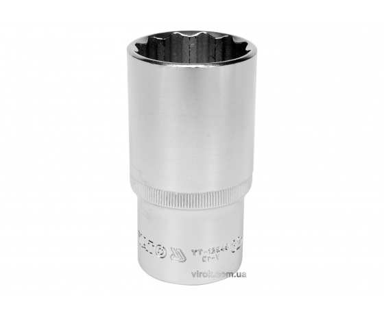 Фото 2 - Головка торцева дванадцятигранна довга YATO 1/2